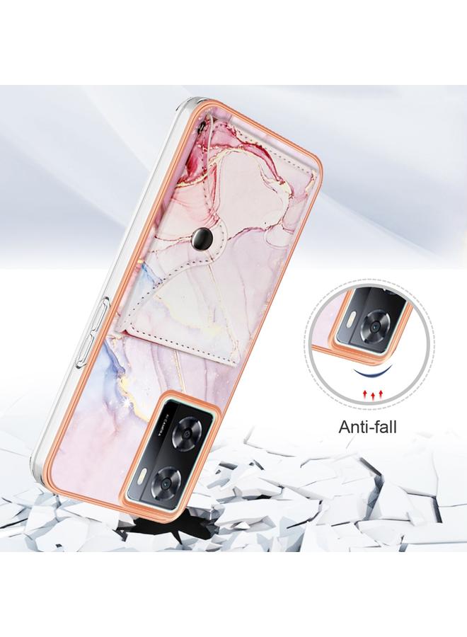 S-TOP Case For OnePlus Nord N300 Marble Pattern IMD Card Slot Phone Case - Image 2