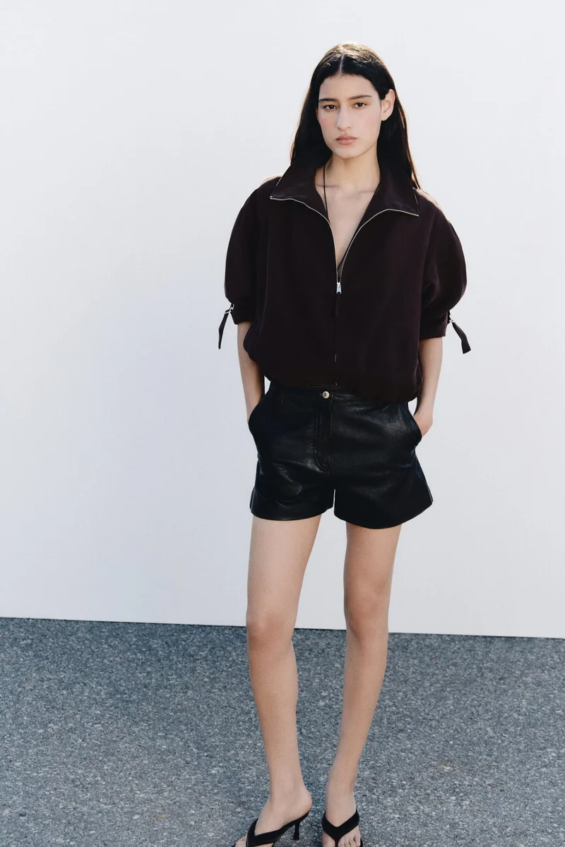 H&M  Oversized bubble-hem jacket for Women | Best Price UAE