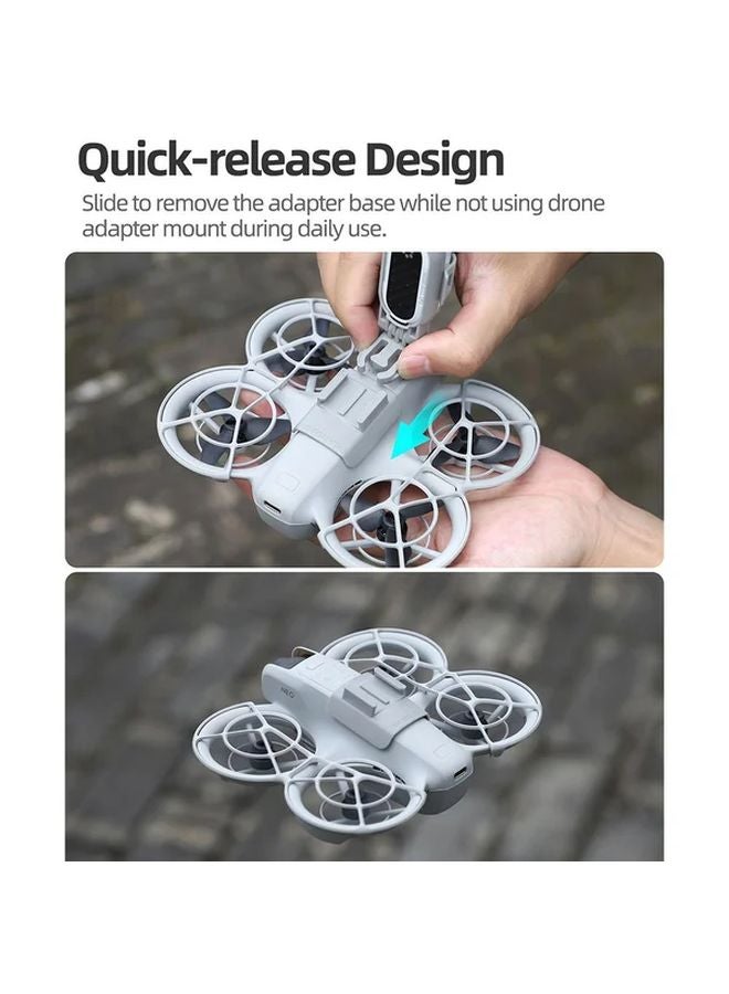 قوس محول قابل للتعديل من البلاستيك لتركيب طائرة DJI Neo بدون طيار وكاميرا Insta360 GO 3 وGO 3S - Image 5