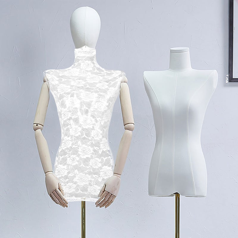 2 pcs Mannequin Lace Covers Mannequin Model Covers Mannequin Decorative Covers - Image 4