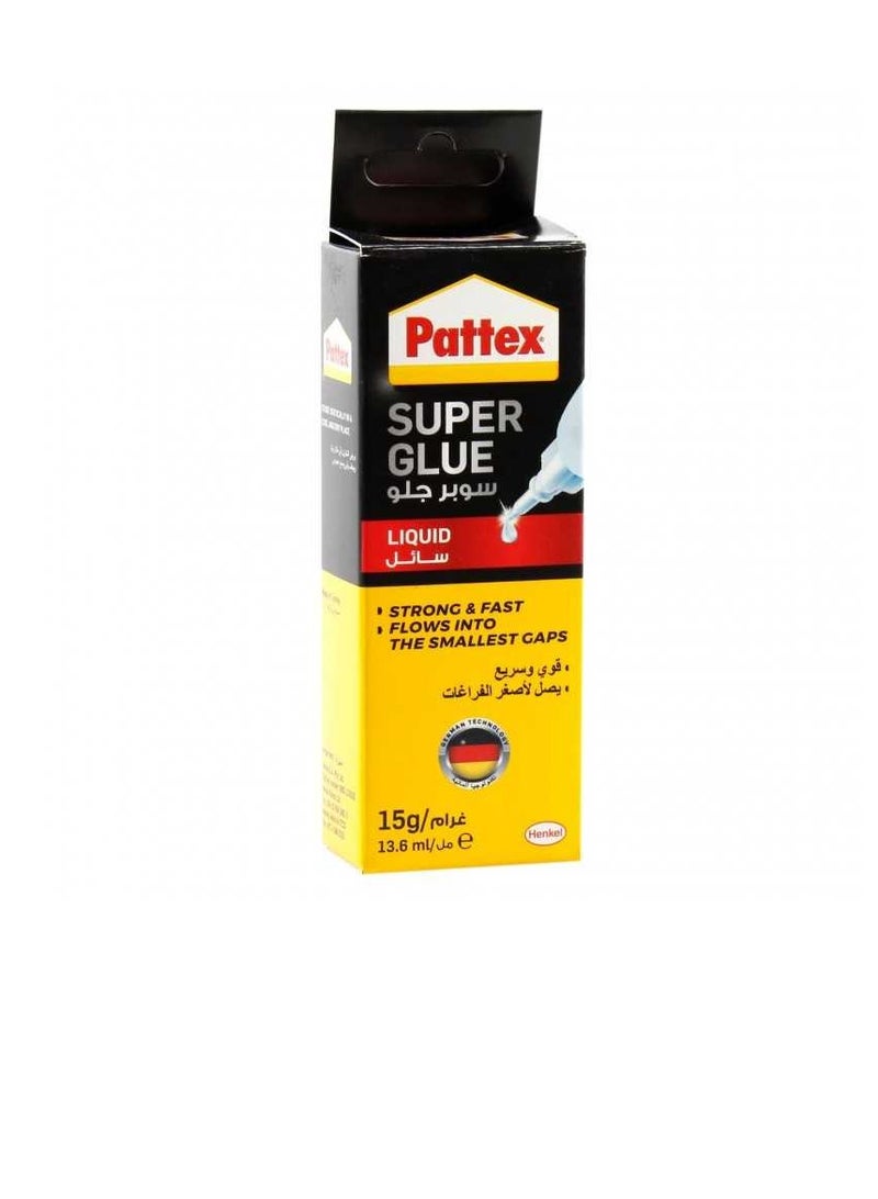 Pattex Super Glue Liquid - 15g - Image 1