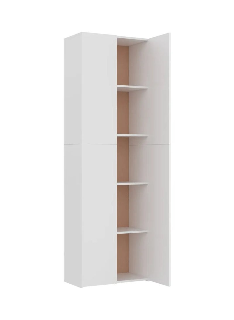 فيداكسل خزانة مكتب لون أبيض 60x32x190 سم خشب هندسي  - Image 3