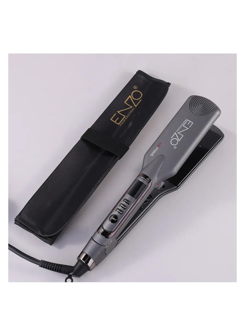 ENZO Professional Enzo Professional Hair Straightener with 7 Multi-Function Buttons | Fast Heating | Ceramic Plates | Frizz Control | Auto Shut-Off  - Image 1