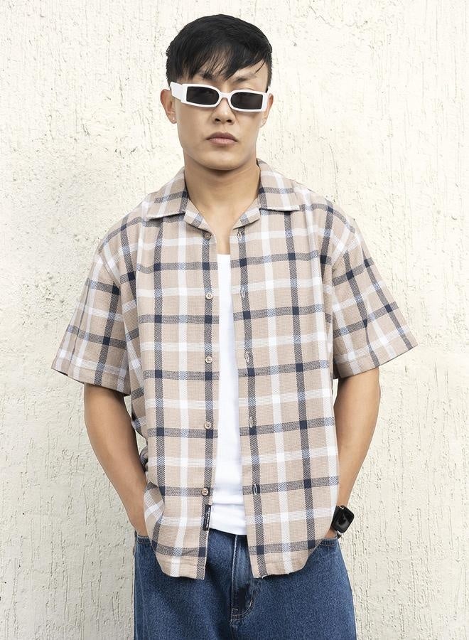 Hubberholme Multicolor Shirt for Men, Trendy Pattern - Image 1