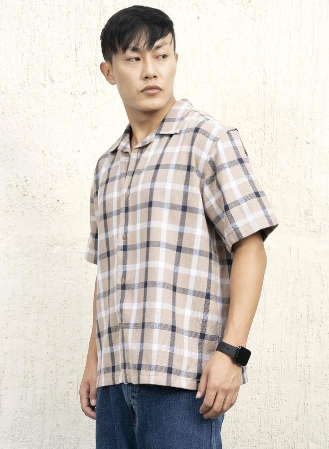 Hubberholme Multicolor Shirt for Men, Trendy Pattern - Image 3