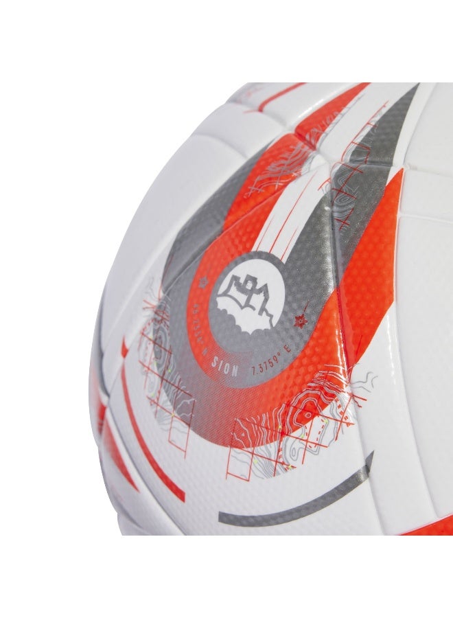 Adidas Adidas W Euro25 Lge F White Football Balls For Unisex 5 - Image 3