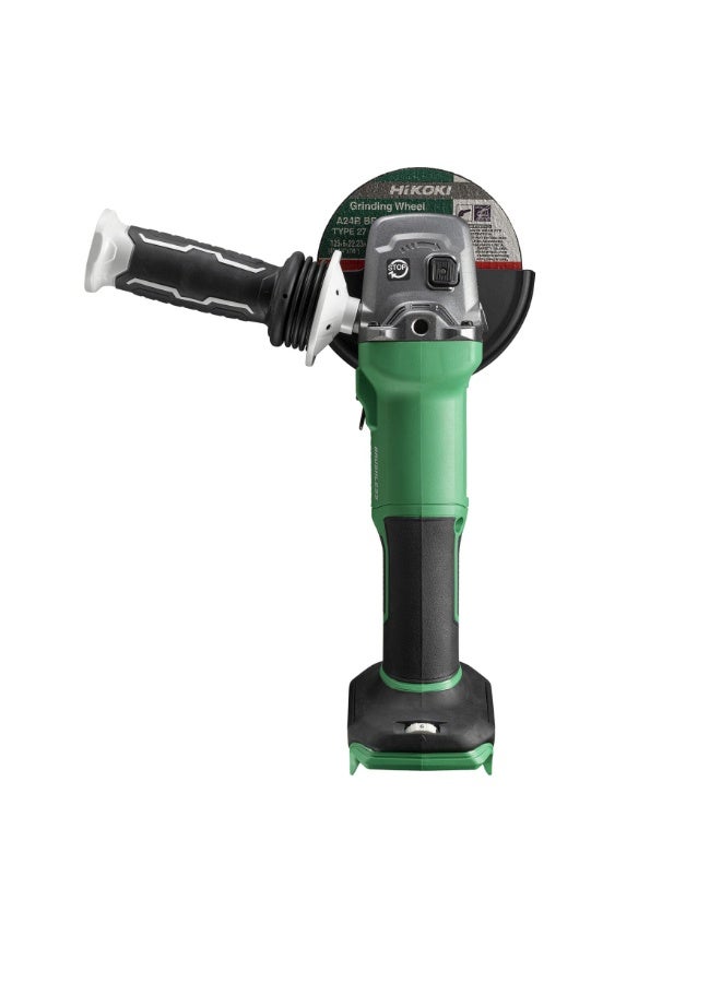 Hikoki مطحنة زاوية لاسلكية بدون فرشات هيكوك G3612DVEW4Z، قرص 4.5" (115mm)، نظام متعدد الفولت 36V/18V ليثيوم أيون، تحكم في السرعة المتغيرة – أداة قطع وطحن احترافية - Image 2