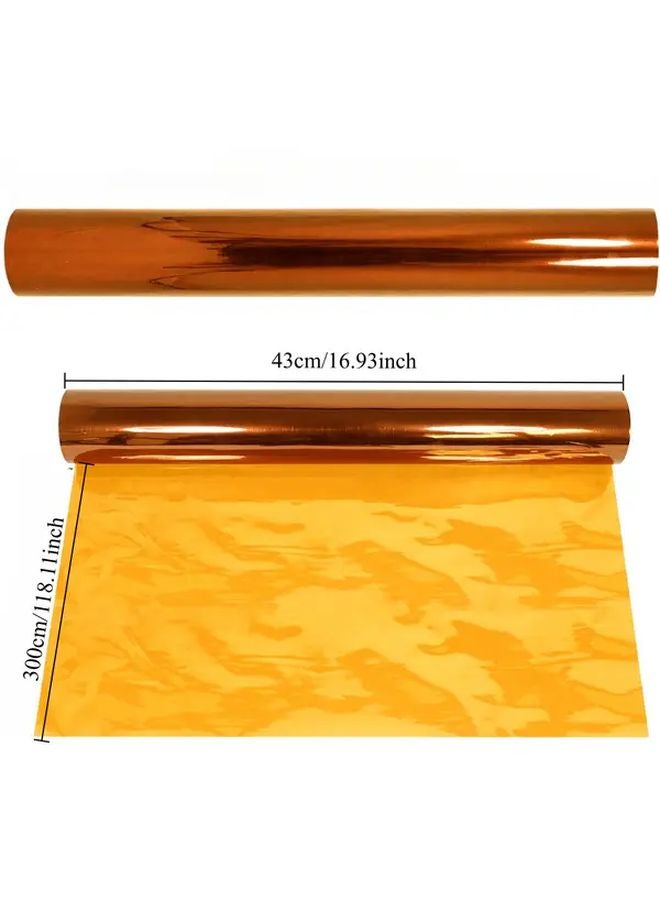 Green 7 Color Christmas Cellophane Wrapping Roll 33 8x118 Inches Transparent Plastic Gift Wrap - Image 4