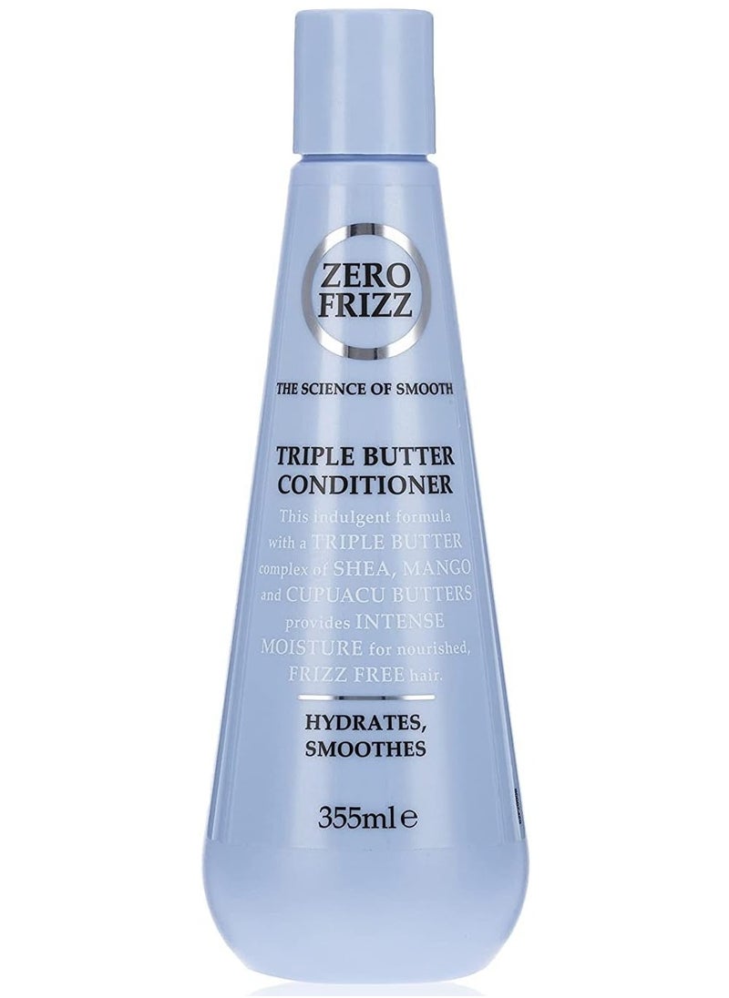 Zero Frizz Triple Butter Conditioner 355 ml  - Image 1