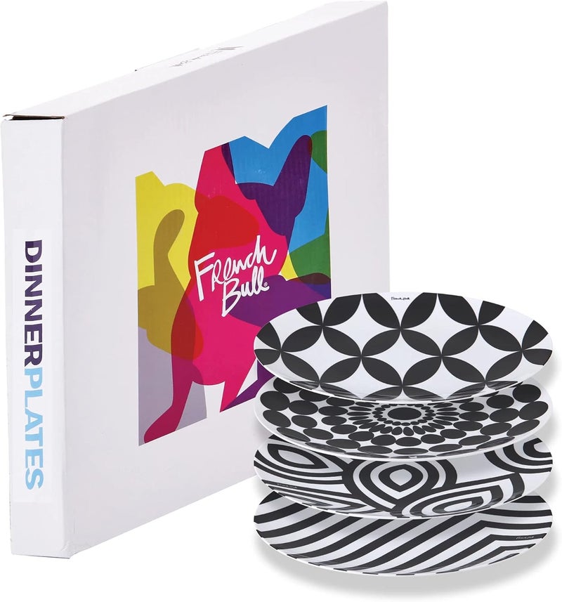 French Bull 12Piece Entertaining Set  Black  White Medium - Image 5