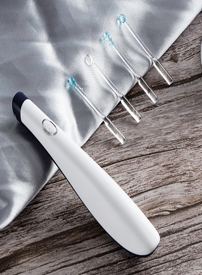 Electric Ear Cleaner Vibrating Ear Wax Remover with LED Light Ear Cleaning Tool Earpicks with 4 Replaceable Tips Portable Storage Base for Ear Canal Cleaning - Image 5