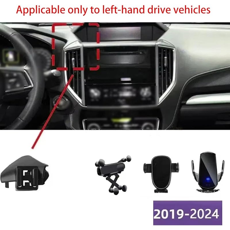 Car Phone Holder for Subaru Forester 2019-2024, LHD Car Phone Holder - Image 2