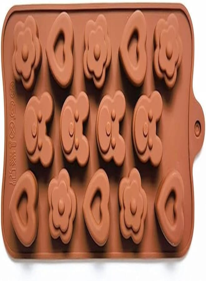 Spaceshoop Generic Silicone Chocolate Molds, 1 Ounce, FOOD_PREPARATION_MOLD, Shape 2