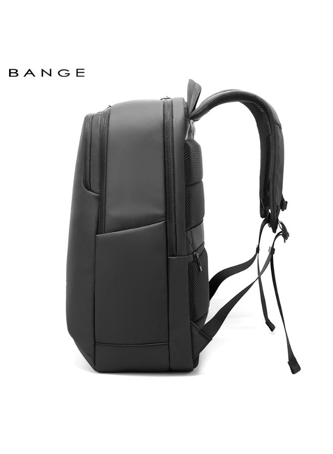 بانجي BANGE New Hot Sale Large Capacity Daily 15.6inch Light Waterproof Business Laptop Men Backpack - Image 4
