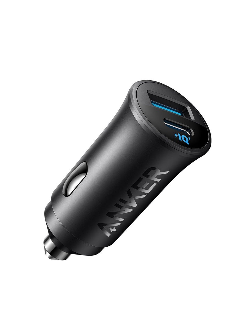 Service Zone Anker USB-C Car Charger, 30W 2-Port Type-C Car Adapter, iPhone Car Charger with PowerIQ 3.0, for iPhone 15/14/13/12 Series, Samsung Galaxy S23/S22/S21 Series, iPad Pro, AirPods, and More Black - Image 2