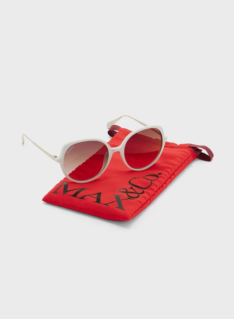 MAXCO Oversized Shape Sunglasses