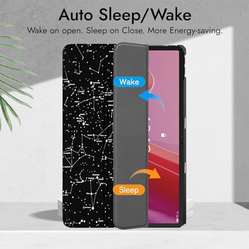 Robustrion Cover for Lenovo Tab M11 Cover Case, Trifold Flip Cover for Lenovo Tab M11 Tablet 11 inch [ Auto Sleep Wake Support] - Constellation - Image 3