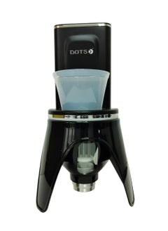 DOTS DOTS Dumpling Maker/Loqmah Al Kadi Maker with 1 Liter Bowl, Digital Display, Produces 3 Balls of Dough Simultaneously, On/Off Switch, Easy to Clean, Black  - Image 1