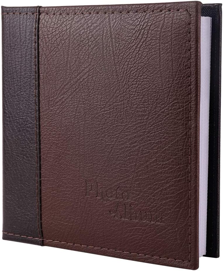 FaCraft 5x7 Photo Album 80 Photos Vertically5x7 Photo Album Hold 80 Pictures for Family Birthday Anniversary Wedding Vacation Pictures DIY Baby Memory Book 80 Pockets - Image 1