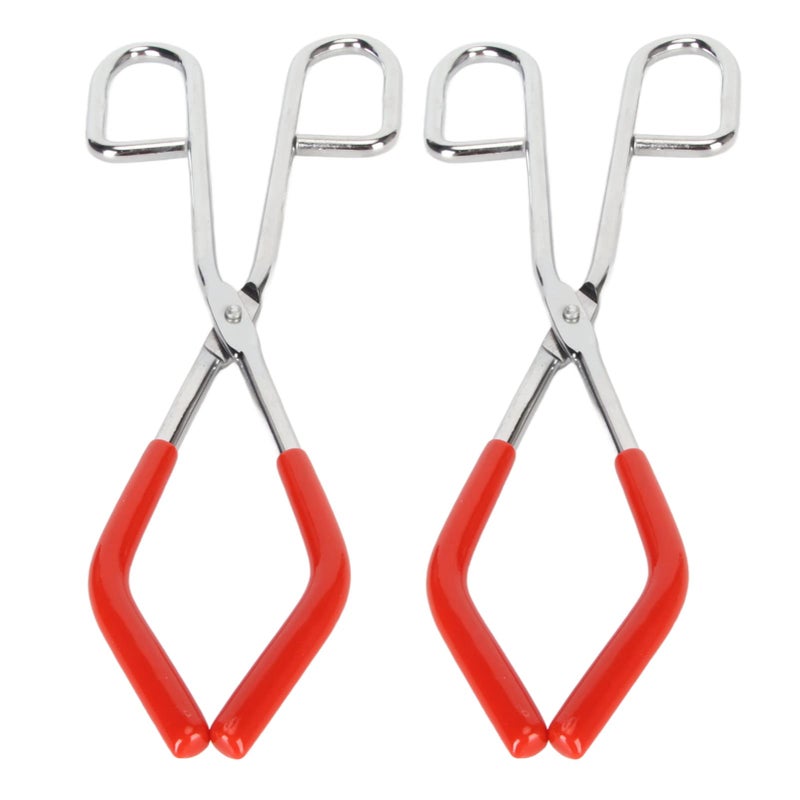 Rubber Coated Steel Beaker Tongs for Laboratory Clamping and Science Classroom Experiments - Image 5