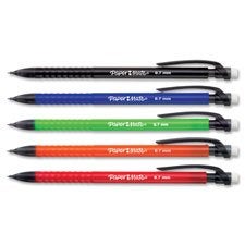 أقلام رصاص ميكانيكية من بيبر ميت، 0.7 مم، HB #2، ألوان متنوعة، 10 قطع