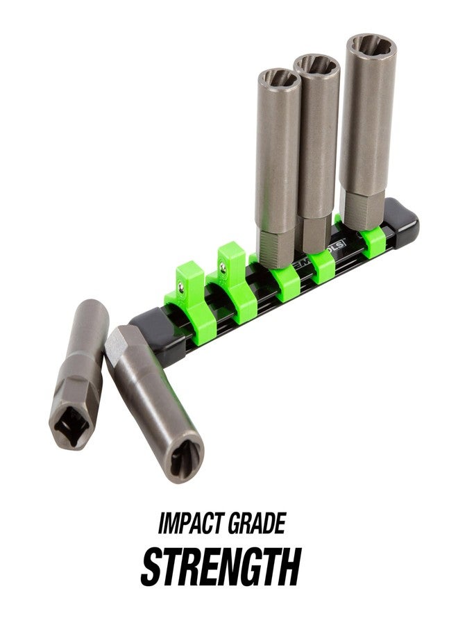 OEMTOOLS 22993 5 Piece Spiral Type Deep Extractor Set, Ideal for Automotive Bolt Removal, Chrome Vanadium Steel, Includes Metric and SAE Sizes, bolt extractor set, rusted bolt extraction - Image 4