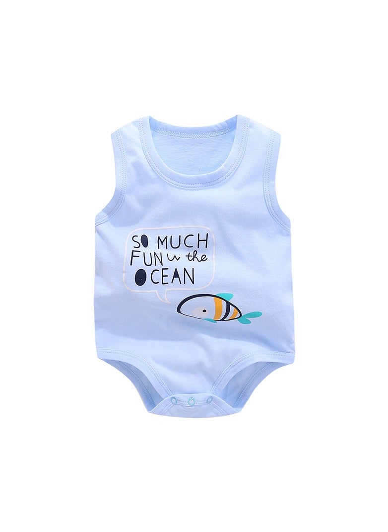 Loquat - New Summer Cool Thin Baby Bodysuit - Image 1