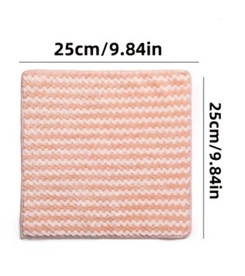 12 Pcs Absorbent Multi Purpose Dish Cloths For Kitchen Cleaning - Image 5