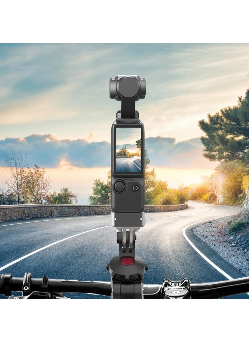 ماركة غير محددة Charging Adapter Base Compatible with DJI Osmo Pocket 3 Portable Camera Charging Stand Type-C 1/4 Mount for DJI Osmo Pocket3 Charger Adapter Base Kit Camera Accessories  - Image 3