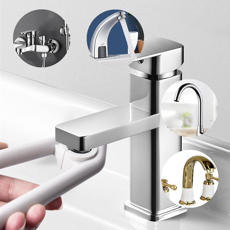 EXOFLY Anti-Slip Plumbing Repair Wrench Tool – Universal Tap Faucet Opener & Spanner for Kitchen and Bathroom, Easy-to-Use Water Tap Opener & Kitchen Sink Wrench (2, Faucet Wrench) - Image 5