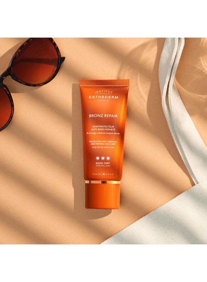Institut Esthederm Bronz Repair Face Cream Strong Sun  50ML - Image 2