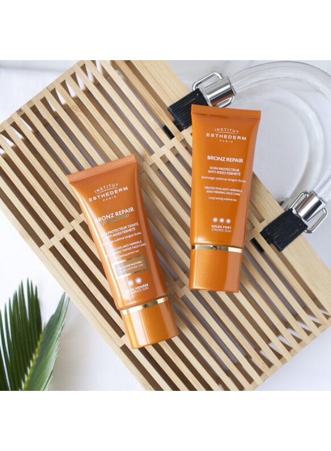 Institut Esthederm Bronz Repair Face Cream Strong Sun  50ML - Image 4