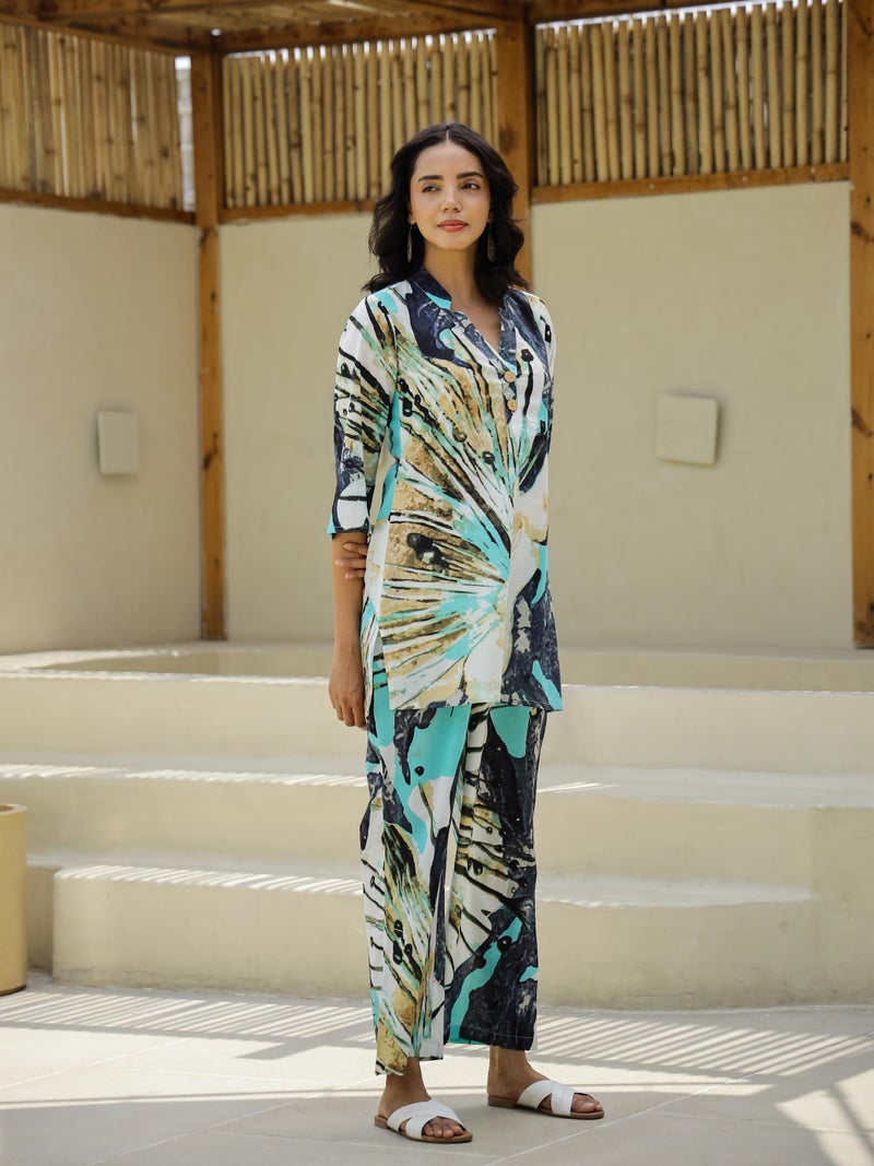FLAVIA CREATION Multi Co-Ord Set for Women - Image 3