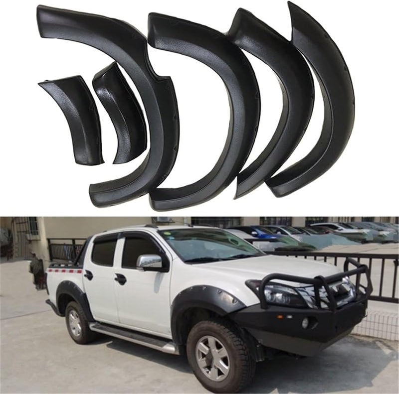 QASULER Car Wheel Arch Trim for Isuzu D-MAX 2015-2019 - Image 5