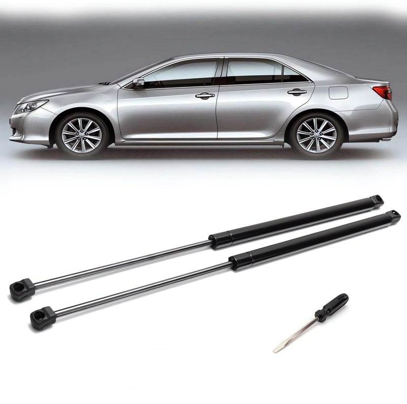 Front Hood Lift Supports Gas Springs Shocks Struts 6333 for 20072011 Toyota Camry Set of 2 PM1102 5345006042 5345006041 9804VL 24761 10030744 550017 5344006050 with Screwdriver for Install