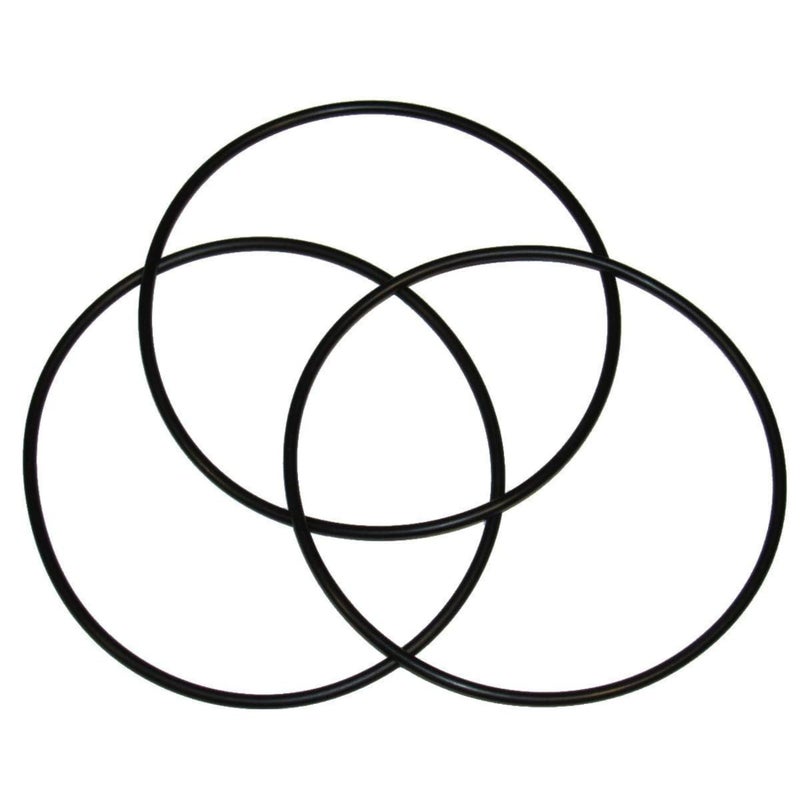 (3 Pack) Replacement for GE HHRING / WS03X10054 (for GXWH30C, GXWH35F, GNWH38F, GNWH38S, GXWH40L) Buna-N ORing by Captain O-Ring LLC