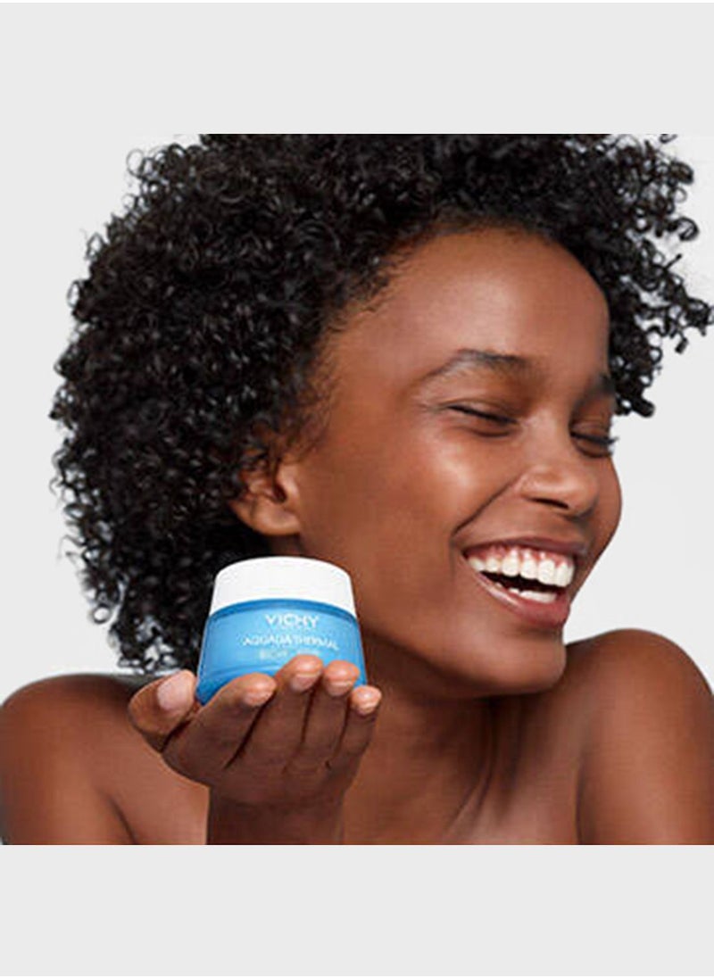 VICHY - Vichy Aqualia Thermal Rich Face Cream Moisturizer for Dry Skin with Hyaluronic acid 50ml - Image 1