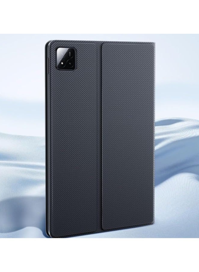 Compatible with Xiaomi Pad 7 / Mi Pad 7 Pro 2024 11.2 inch Full Leather Case Holder with Silicone Shell with Auto Sleep Wake For Mi Pad 7/7 Pro - Image 3