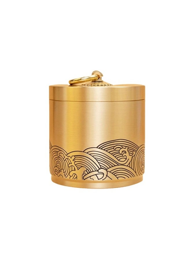 Brass With Lid Car Xiangyun Ashtray Fashion Creative Car With Lid Anti-fly Ash Ashtray Office Home