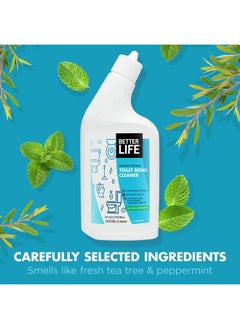 Better Life Natural Toilet Bowl Cleaner, Tea Tree & Peppermint Scent, 24 Fl Oz (Pack of 2)  - Image 3