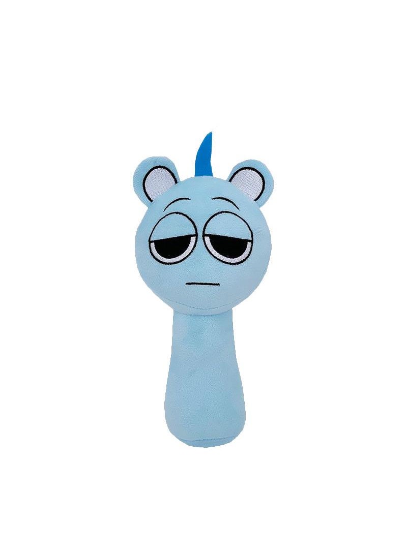 Y&D Sprunki Plush Toys, Sprunky Wenda & Gray Plushies Pillow Stuffed Animal Figure Dolls for Game Fans Gifts for Kids  - Image 1