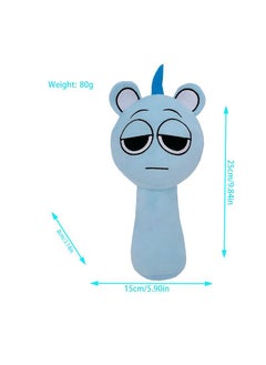 Y&D Sprunki Plush Toys, Sprunky Wenda & Gray Plushies Pillow Stuffed Animal Figure Dolls for Game Fans Gifts for Kids  - Image 2