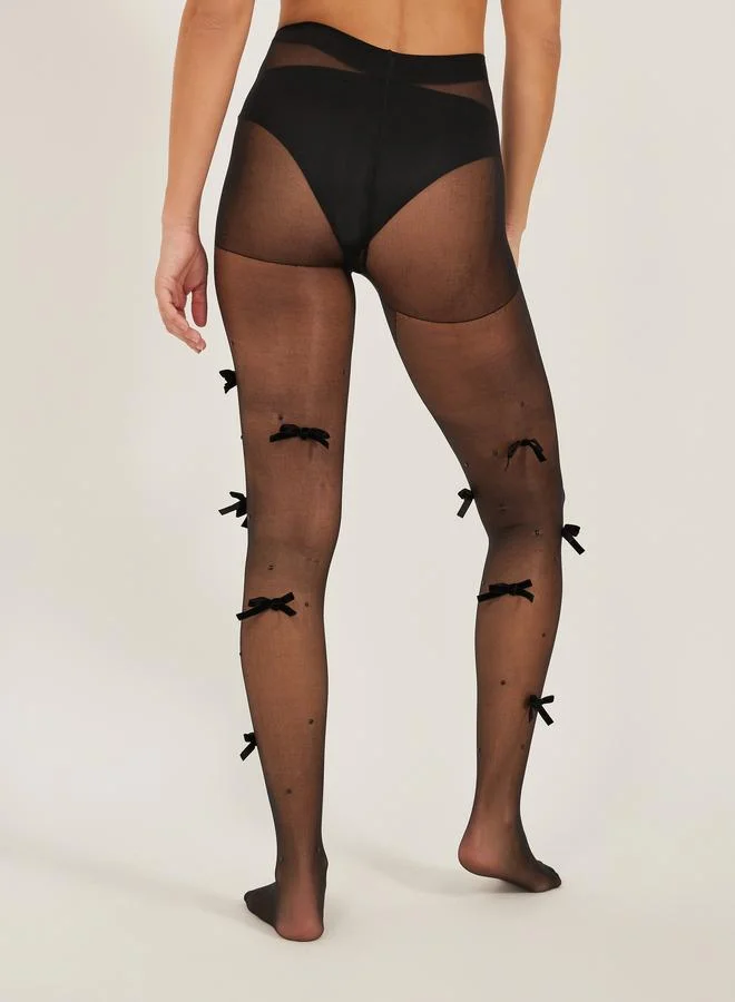 Styli Styli Ribbon Detail Stockings