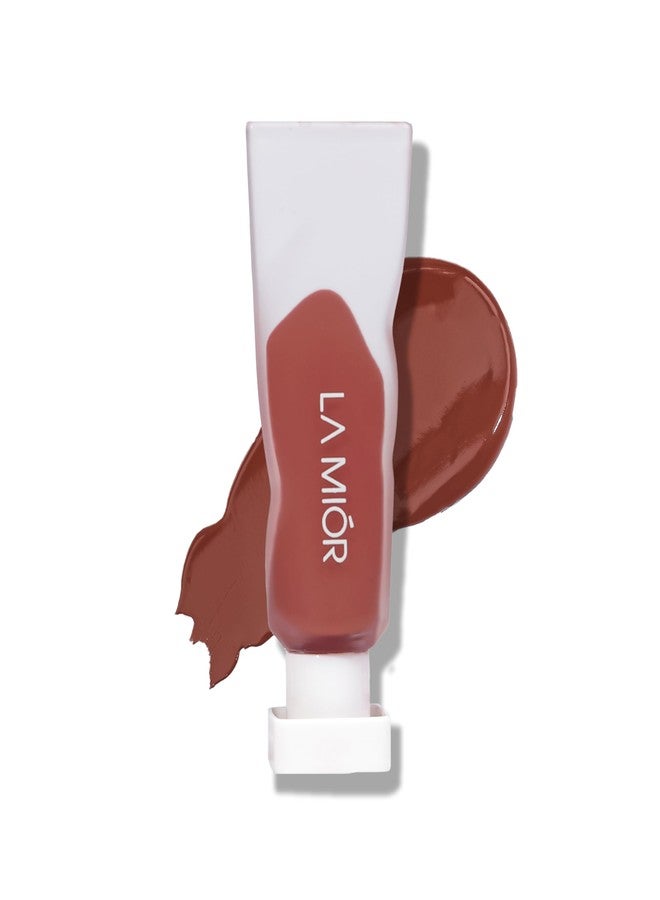 LAMIOR Matte Velvet Liquid Lipstick 8 Hour Coverage | Rich & Long Lasting Lip Color For Women | Lightweight & Comfortable - Smudge Proof | Non Transferable | Shade -Potential, 5 Ml - Image 1