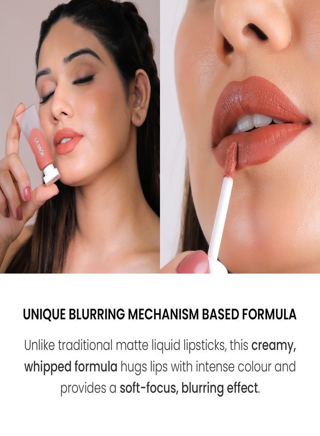 LAMIOR Matte Velvet Liquid Lipstick 8 Hour Coverage | Rich & Long Lasting Lip Color For Women | Lightweight & Comfortable - Smudge Proof | Non Transferable | Shade -Potential, 5 Ml - Image 5