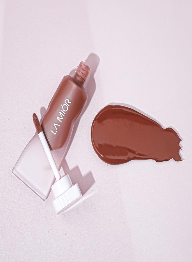LAMIOR Matte Velvet Liquid Lipstick 8 Hour Coverage | Rich & Long Lasting Lip Color For Women | Lightweight & Comfortable - Smudge Proof | Non Transferable | Shade -Potential, 5 Ml - Image 4