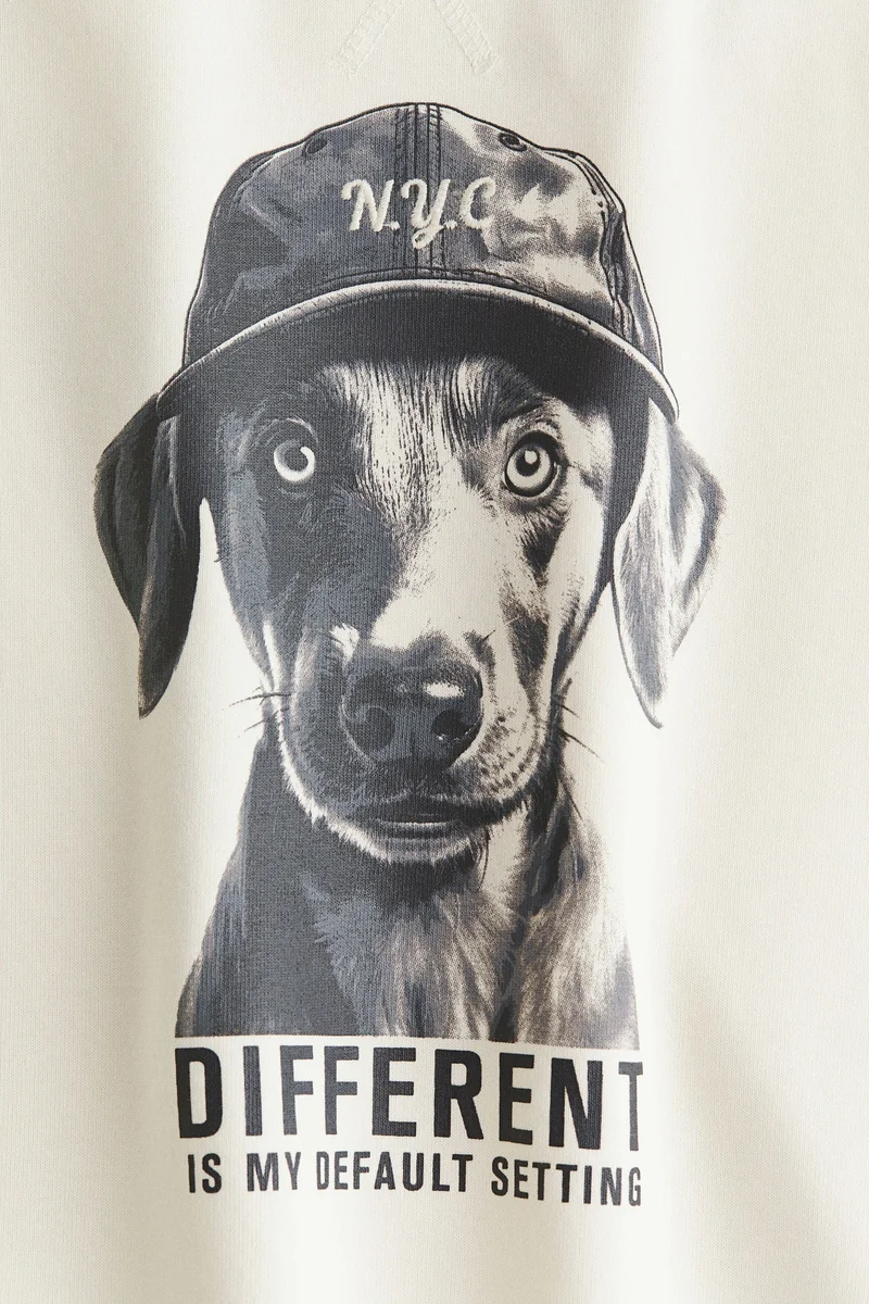 اتش اند ام بلوزة بطبعة مميزة