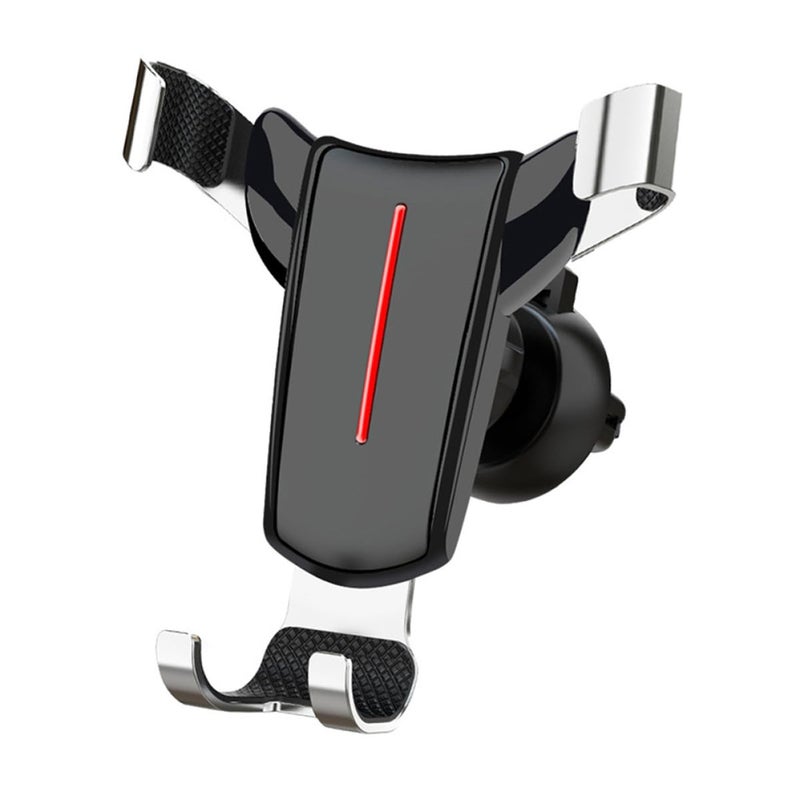 Universal Car Vent Phone Holder Mount Bracket Black Secure Grip Cradle For Driving - Image 2