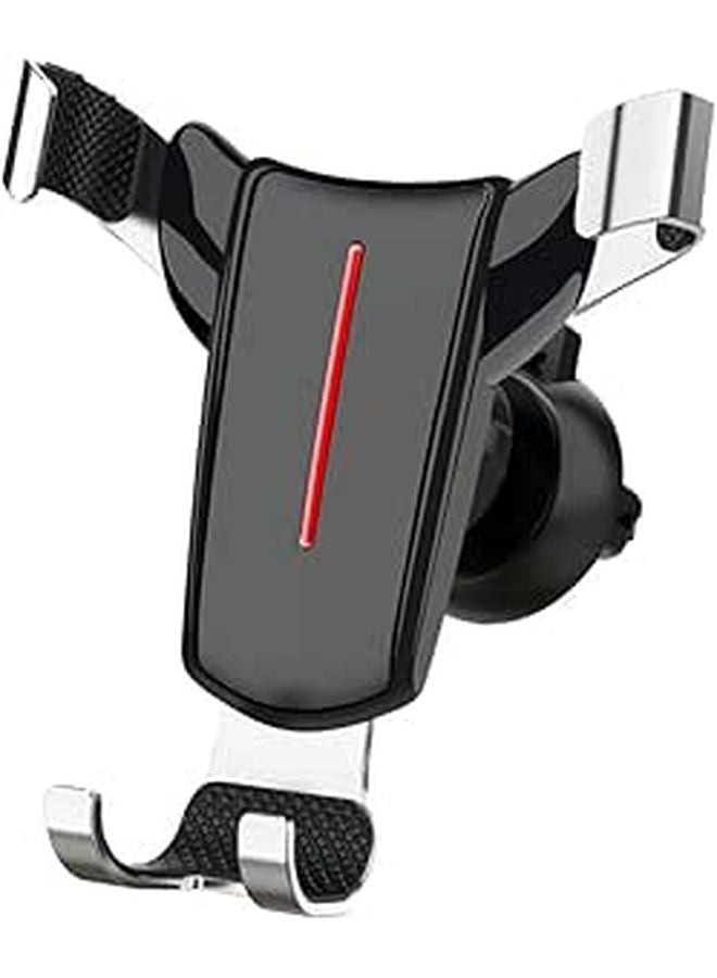 Universal Car Vent Phone Holder Mount Bracket Black Secure Grip Cradle For Driving - Image 1