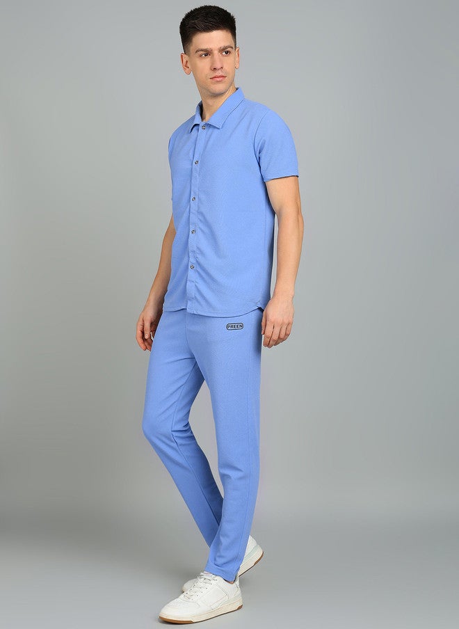PREEN Self Design Shirt With Trousers Co-Ords - Image 4